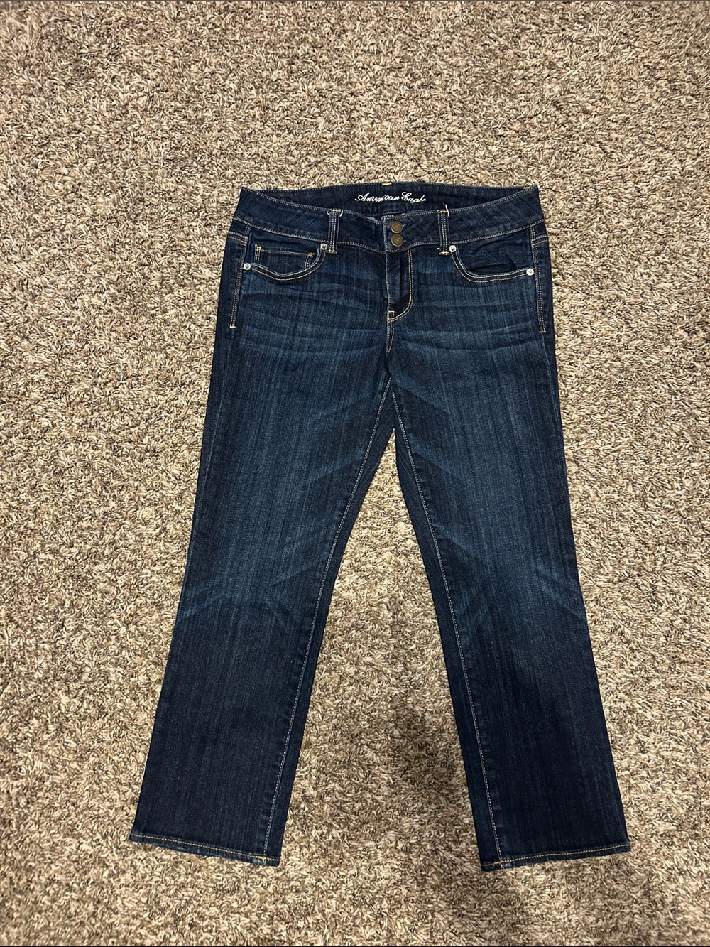 American Eagle Outfitters Indigo capris